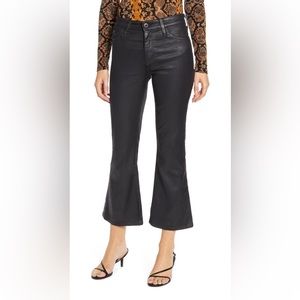 NWT AG The Quinne Cropped High Waist Crop Flare Jeans, size 27